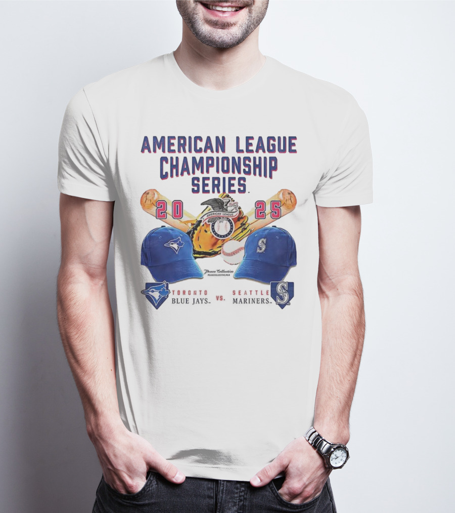 American League Championship Series 2025 Toronto Blue Jays Vs Seattle Mariners T-Shirt