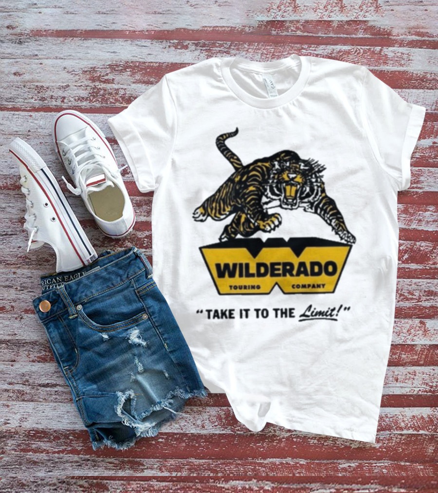 Wilderado Touring Company Take It To The Limit Tiger Logo T-Shirt