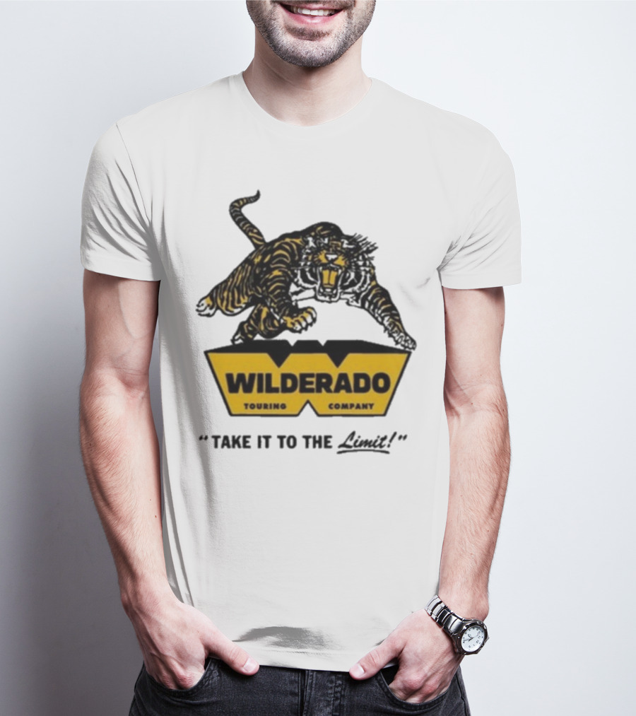 Wilderado Touring Company Take It To The Limit Tiger Logo T-Shirt