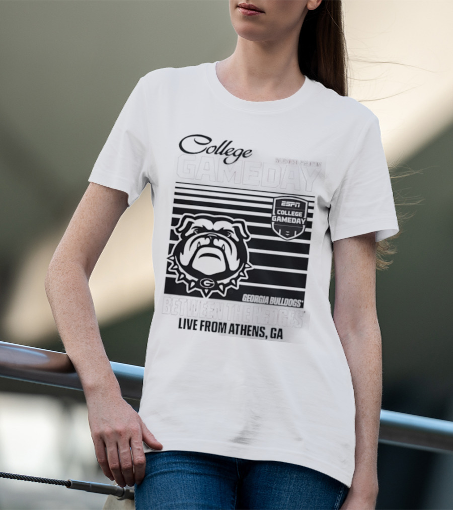 College GameDay Georgia Bulldogs Athens GA Live Show T-Shirt