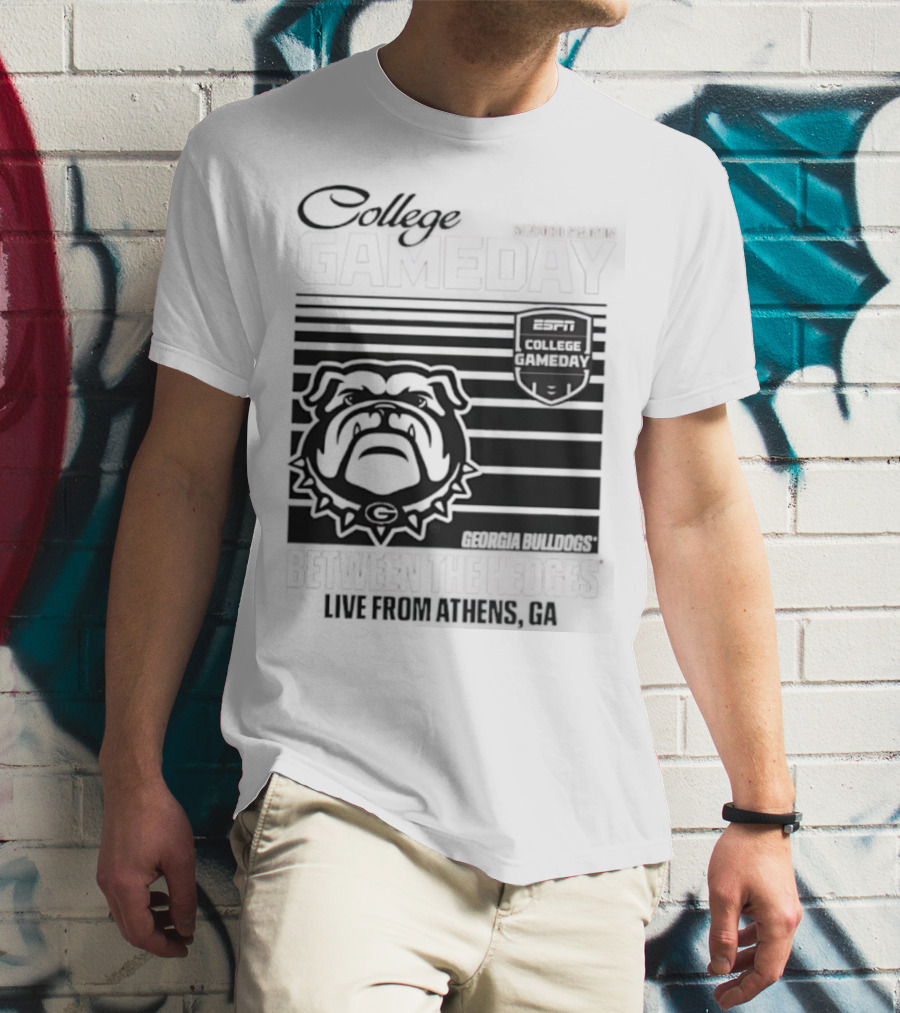 College GameDay Georgia Bulldogs Athens GA Live Show T-Shirt