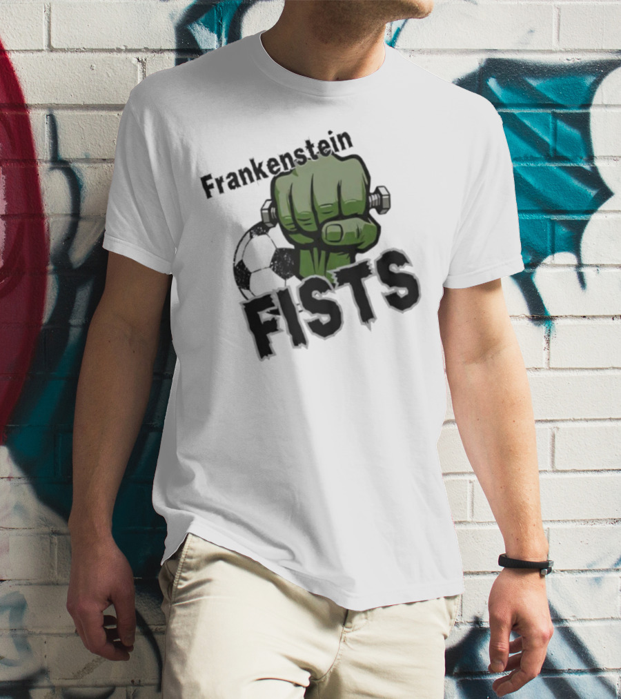Frankenstein Soccer Fists T-Shirt