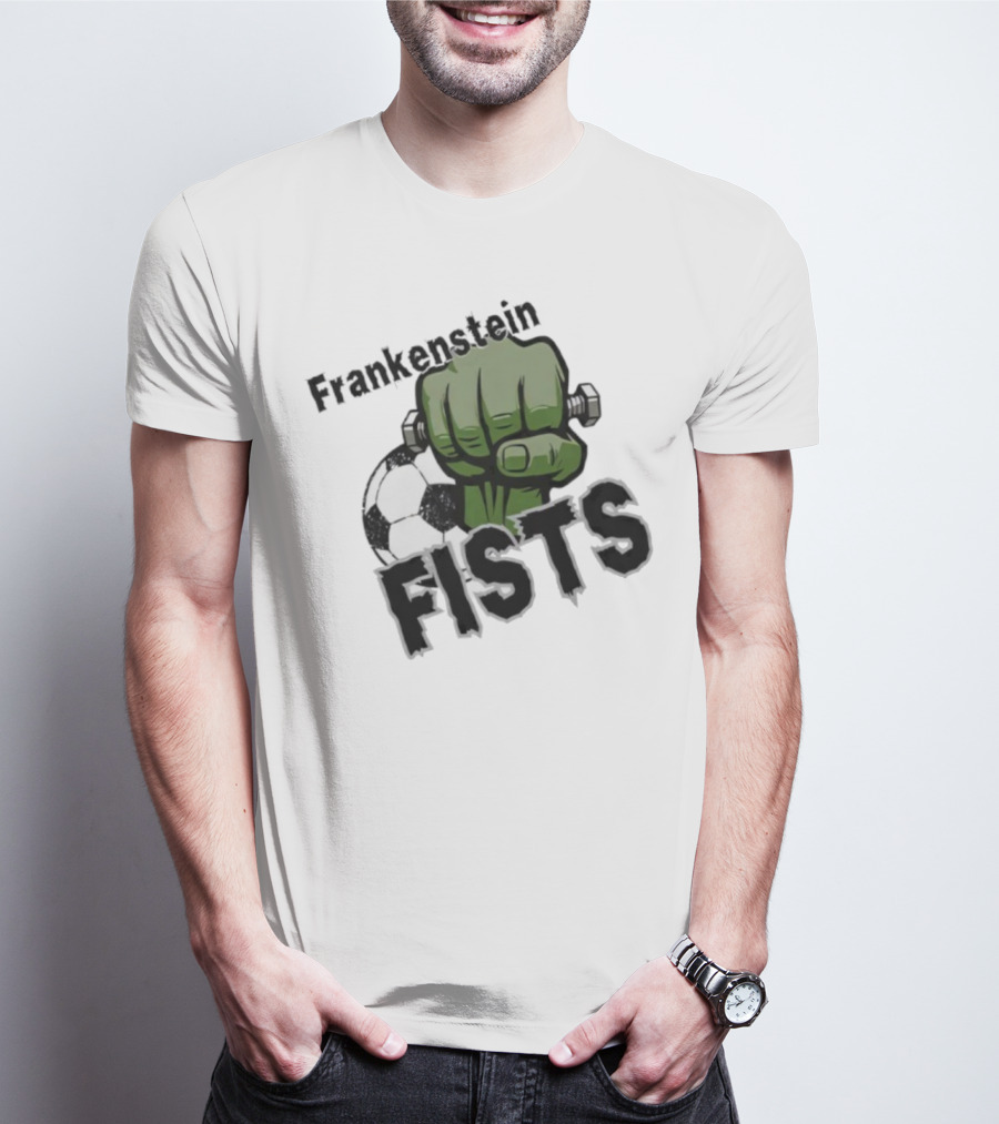 Frankenstein Soccer Fists T-Shirt