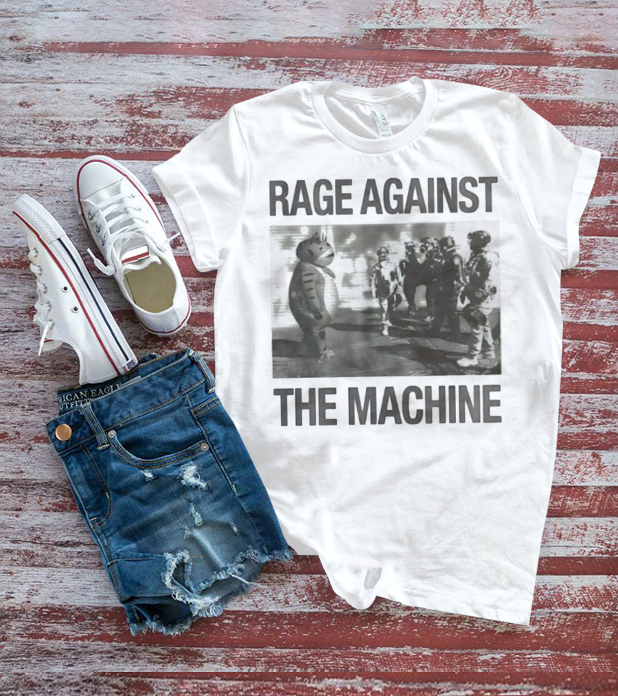 Rage Against The Machine Frog Confrontation T-Shirt