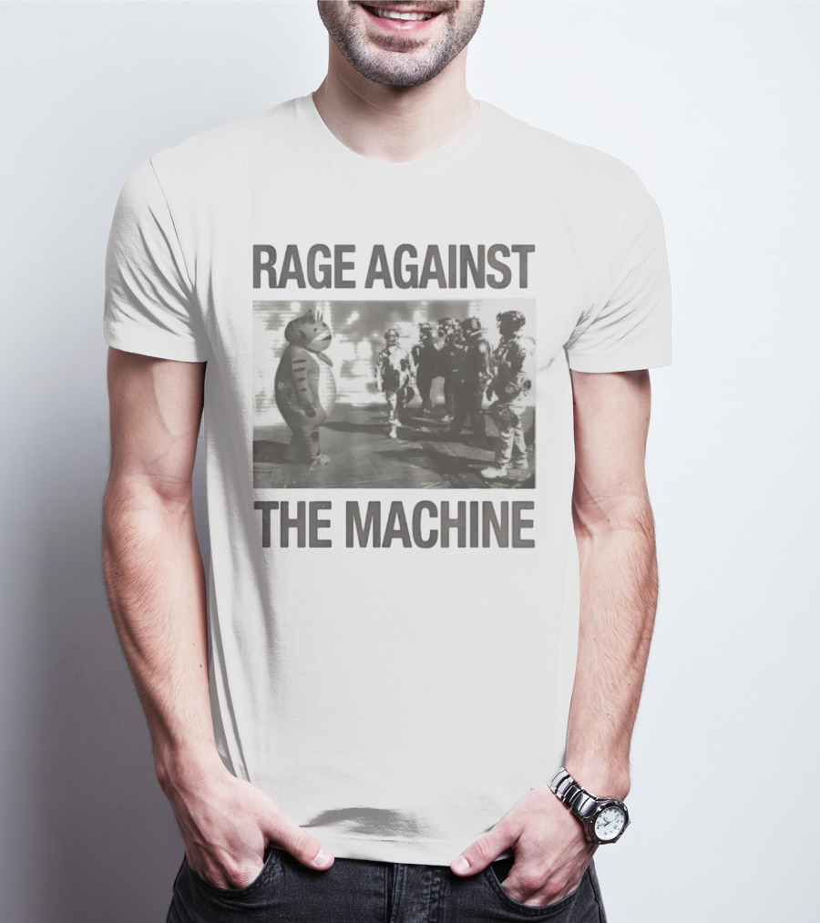 Rage Against The Machine Frog Confrontation T-Shirt