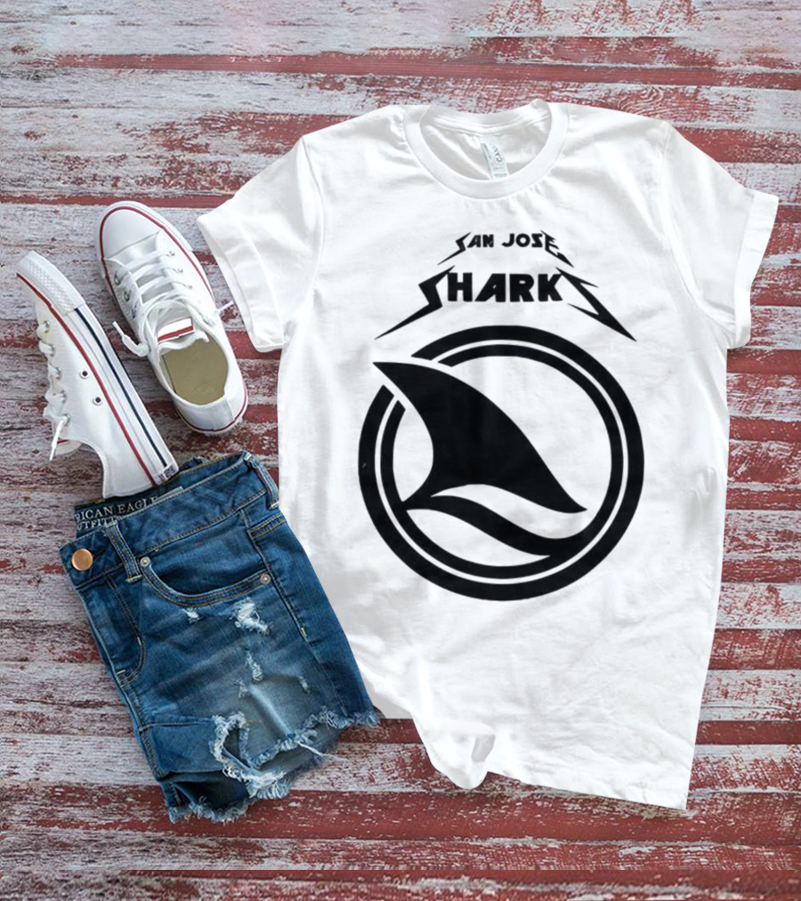 San Jose Sharks Shark Fin Game Day Favorite T-Shirt