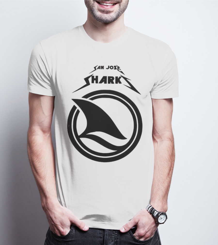 San Jose Sharks Shark Fin Game Day Favorite T-Shirt
