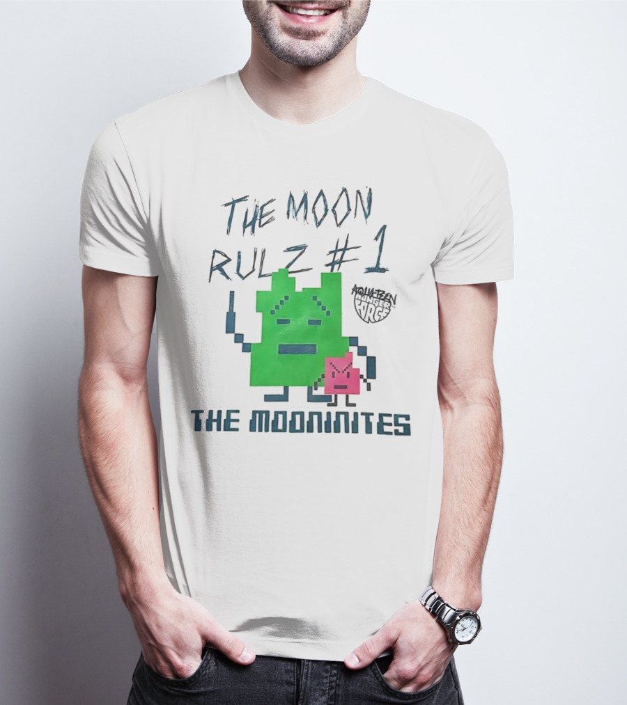 The Mooninites The Moon Rulz #1 Aqua Teen Hunger Force T-Shirt