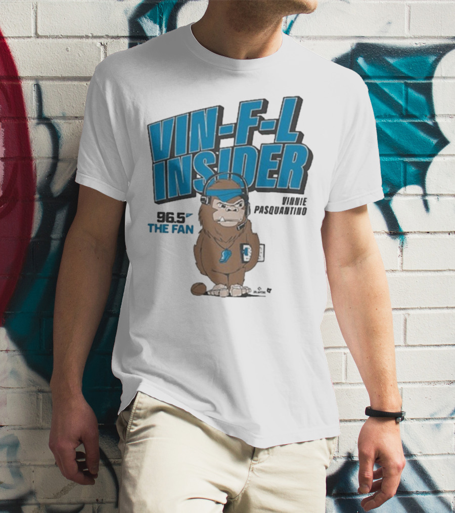 Vin-F-L Insider Vinnie Pasquantino 96.5 The Fan T-Shirt