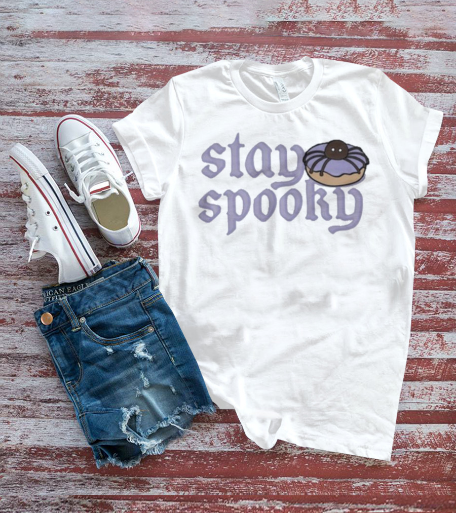Stay Spooky Dunkin’ Donuts Halloween Donut Design T-Shirt
