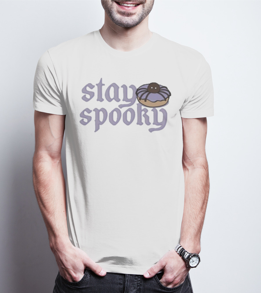 Stay Spooky Dunkin’ Donuts Halloween Donut Design T-Shirt