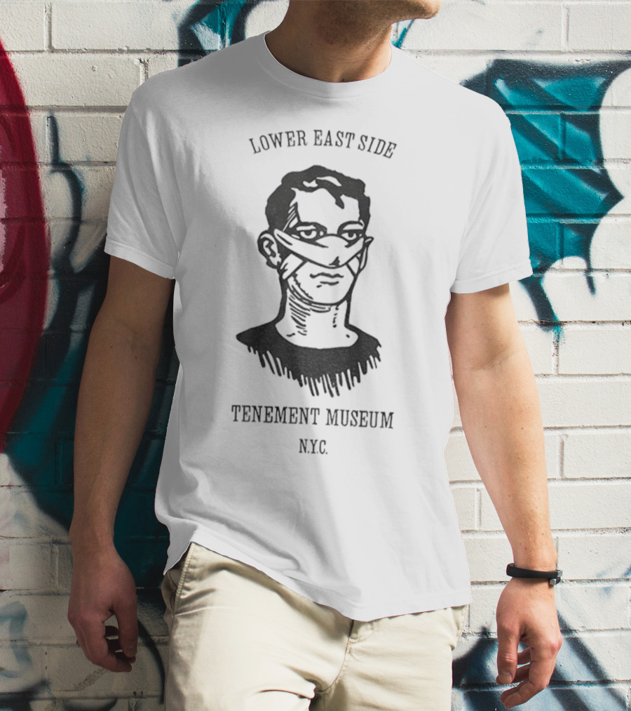 Lower East Side Tenement Museum NYC Vintage Portrait T-Shirt