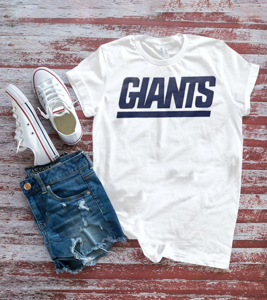 New York Giants Classic Symbol Navy Blue T-Shirt
