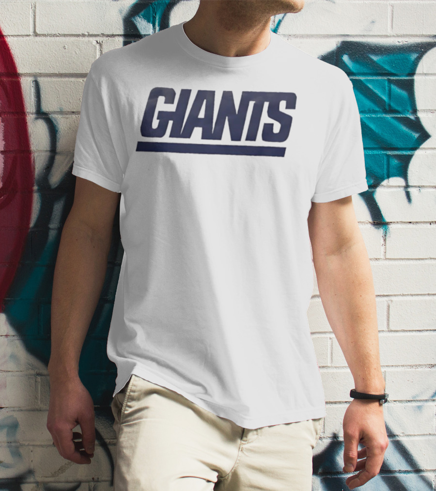 New York Giants Classic Symbol Navy Blue T-Shirt
