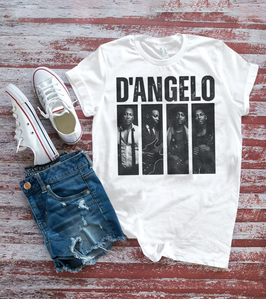 RIP D’Angelo Thanks For Memories 1974 2025 Iconic Music Legend Tribute T-Shirt