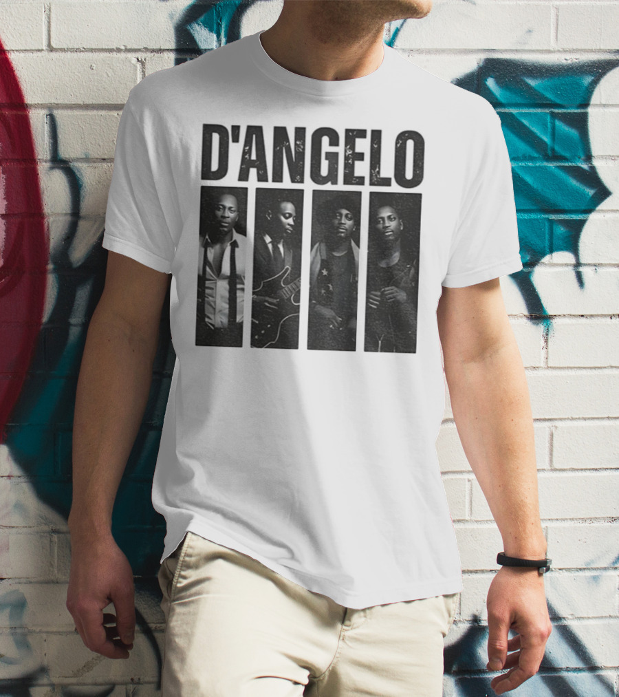 RIP D’Angelo Thanks For Memories 1974 2025 Iconic Music Legend Tribute T-Shirt