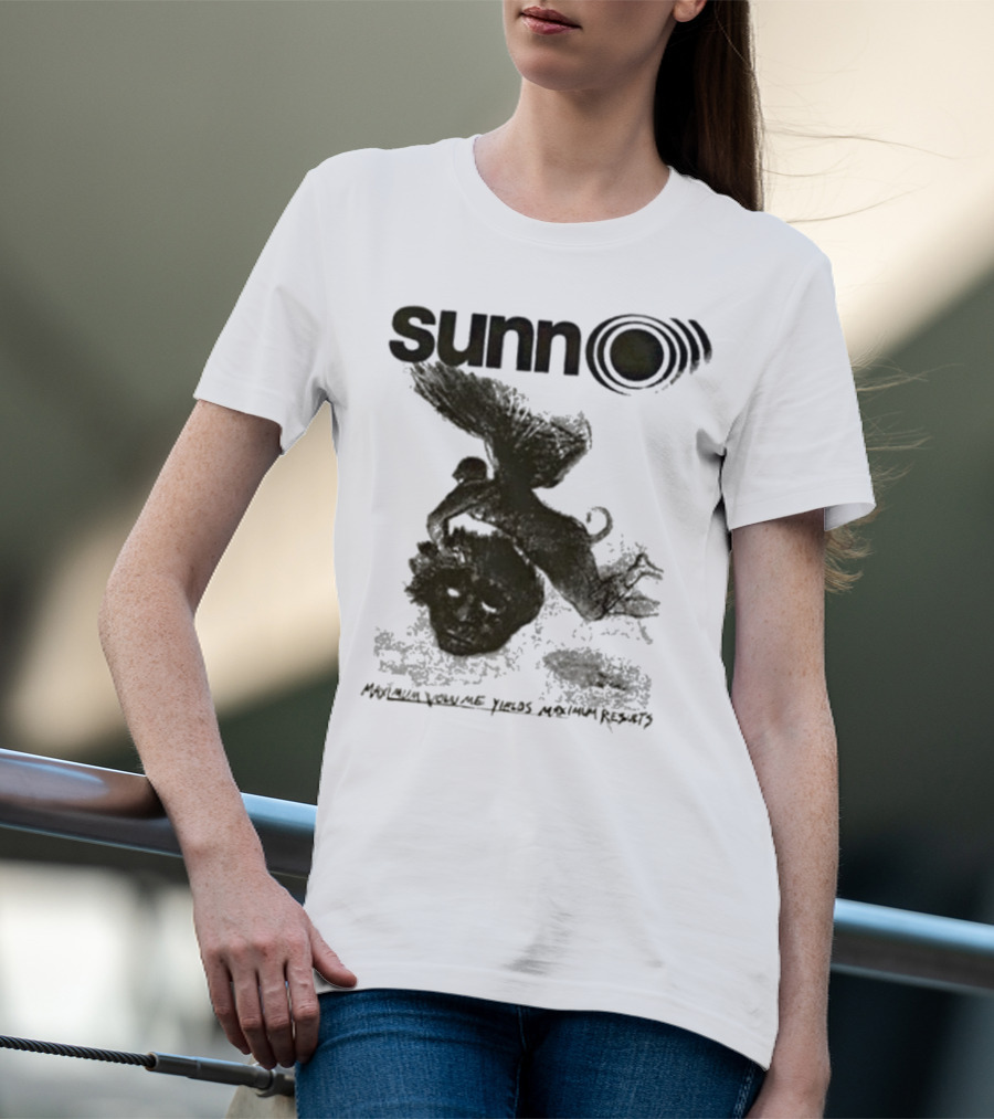 Sunn O))) Maximum Volume Angel Head Tour 2012 2013 US Japan EU T-Shirt