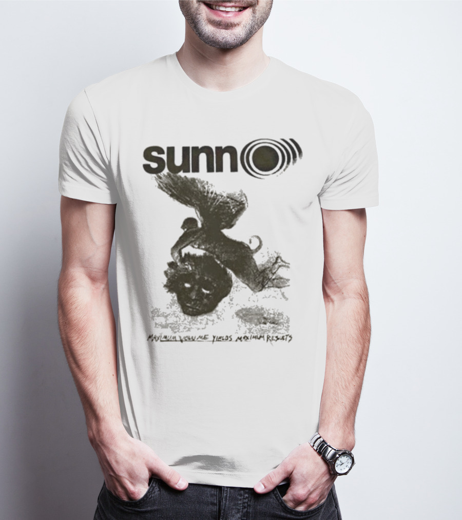 Sunn O))) Maximum Volume Angel Head Tour 2012 2013 US Japan EU T-Shirt