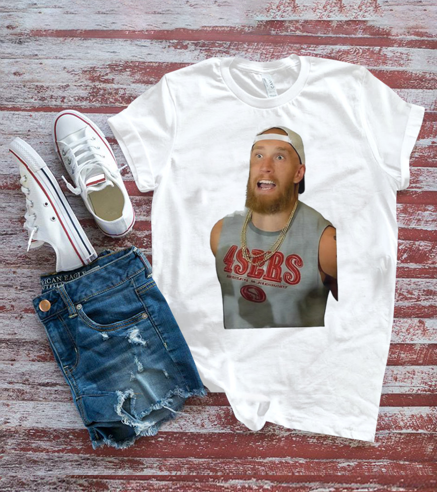 49ers 85 George Kittle San Francisco Football Insight T-Shirt