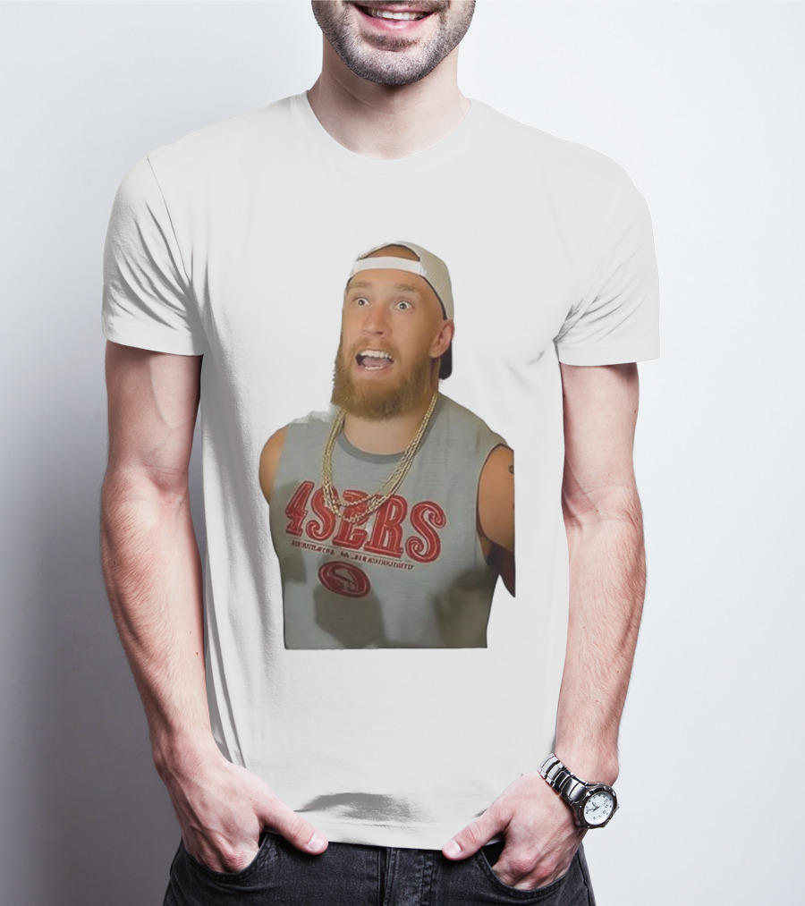 49ers 85 George Kittle San Francisco Football Insight T-Shirt