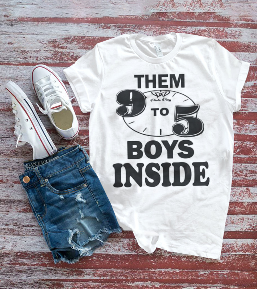 Them 9 To 5 Boys Inside Face T-Shirt