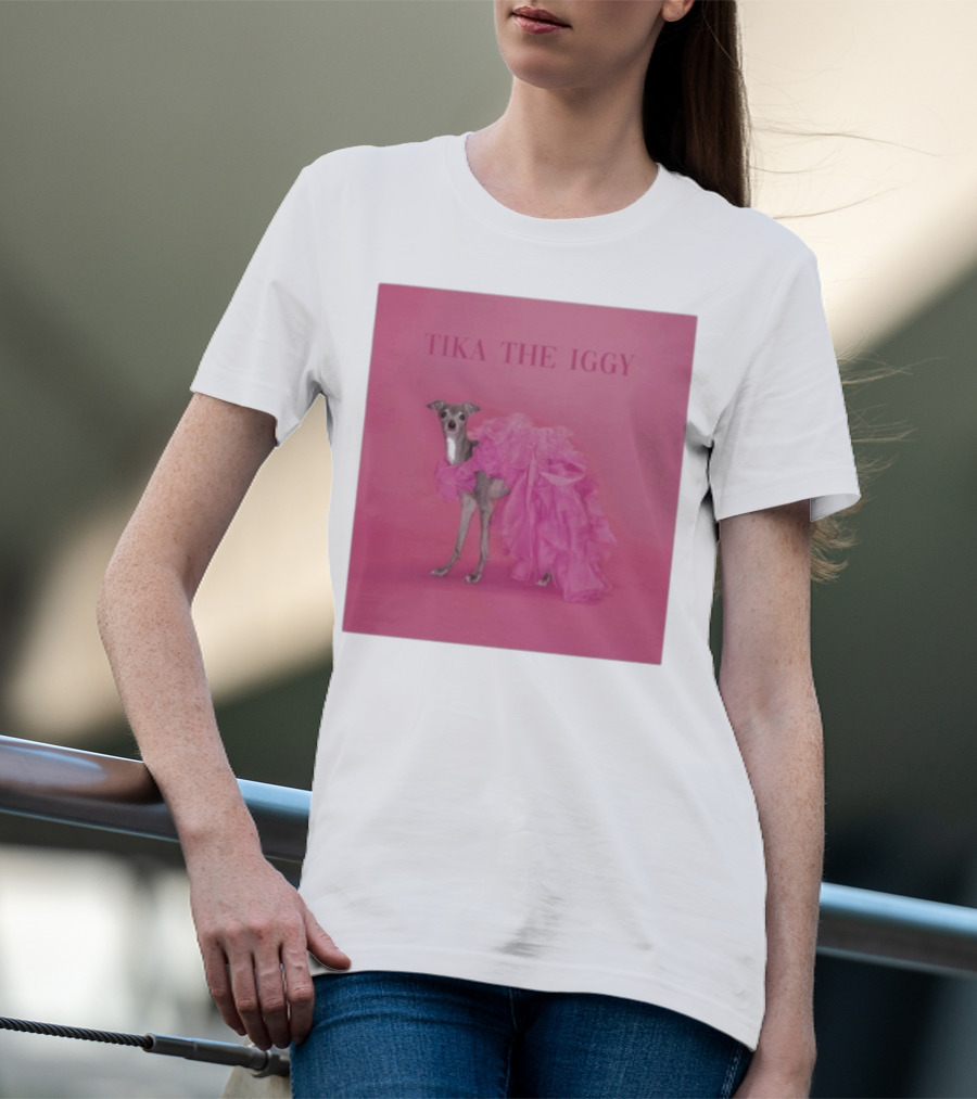 Tika The Iggy Pink Ruffle Fashion Tour T-Shirt