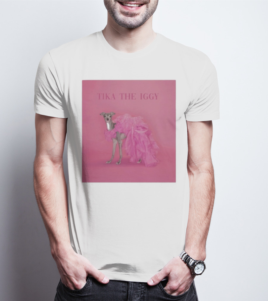 Tika The Iggy Pink Ruffle Fashion Tour T-Shirt