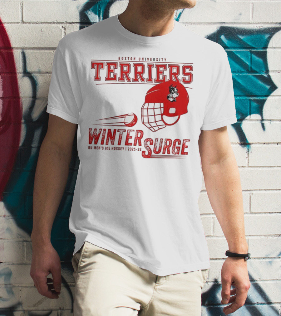 Boston Terriers Hockey Winter Surge 2009-2010 T-Shirt