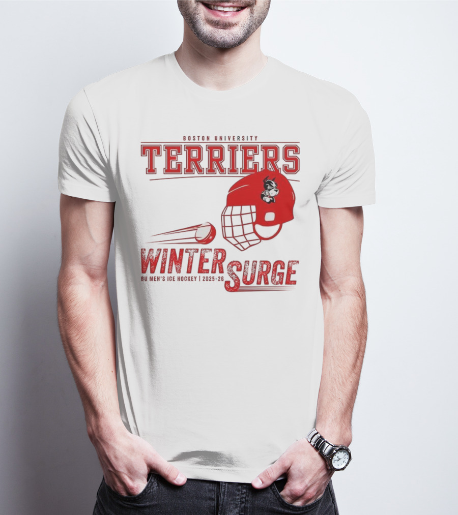 Boston Terriers Hockey Winter Surge 2009-2010 T-Shirt