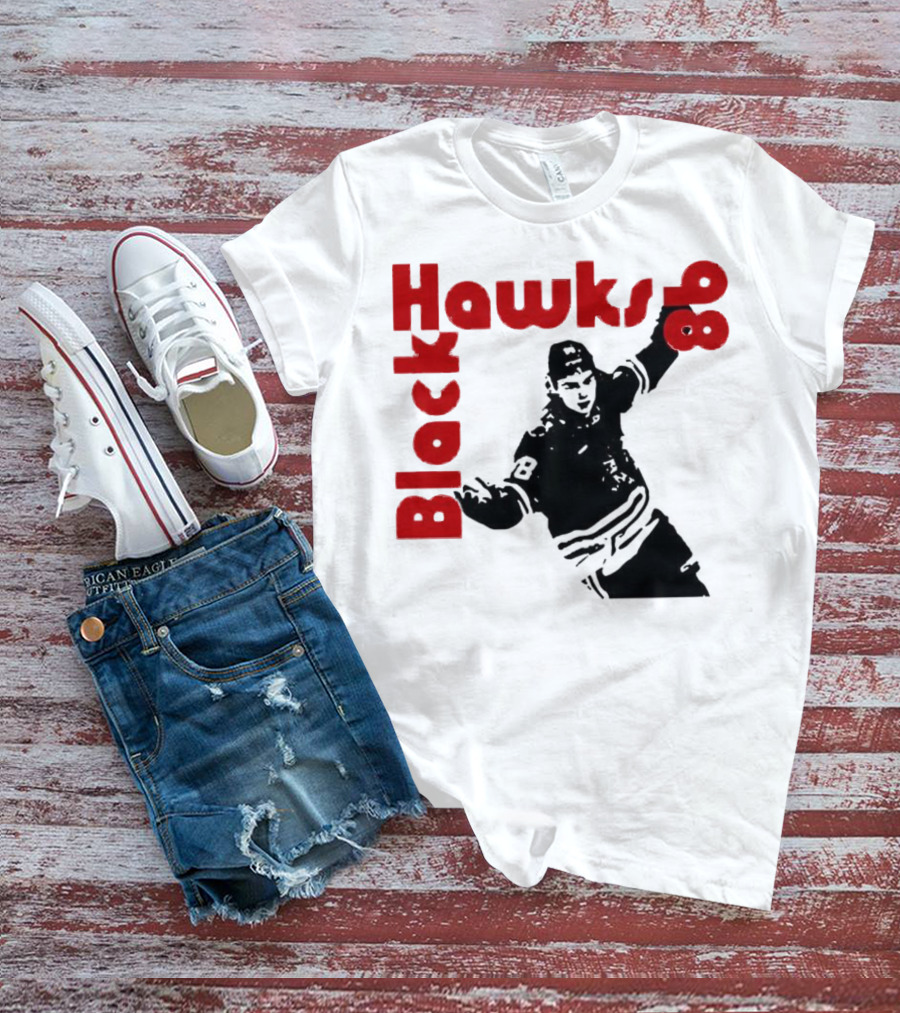 Chicago Blackhawks 98 NHL Hockey Player Celebration T-Shirt