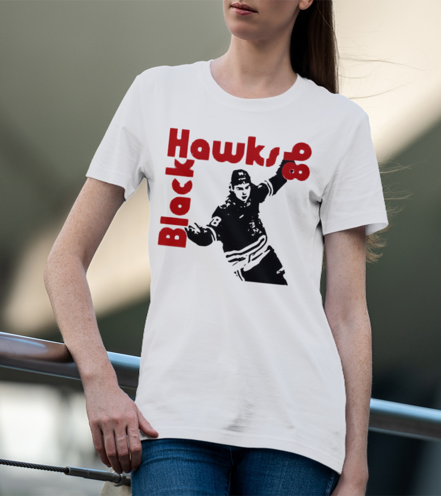 Chicago Blackhawks 98 NHL Hockey Player Celebration T-Shirt