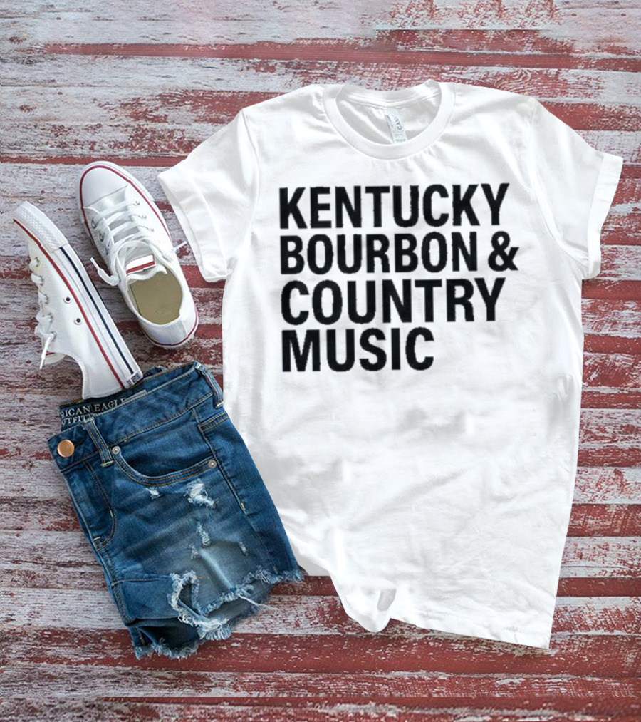 Kentucky Bourbon And Country Music Lover Essentials T-Shirt