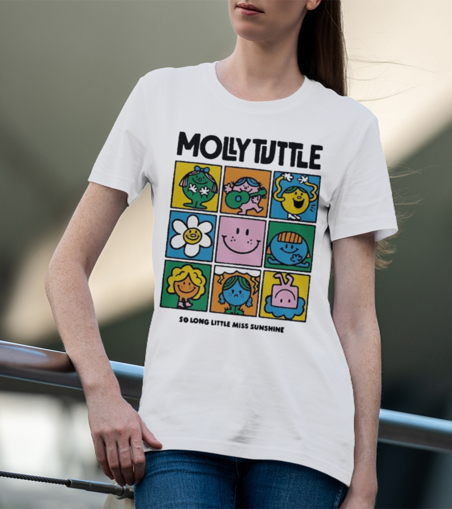 Molly Tuttle So Long Little Miss Sunshine Characters Iconic Pop Art Style T-Shirt