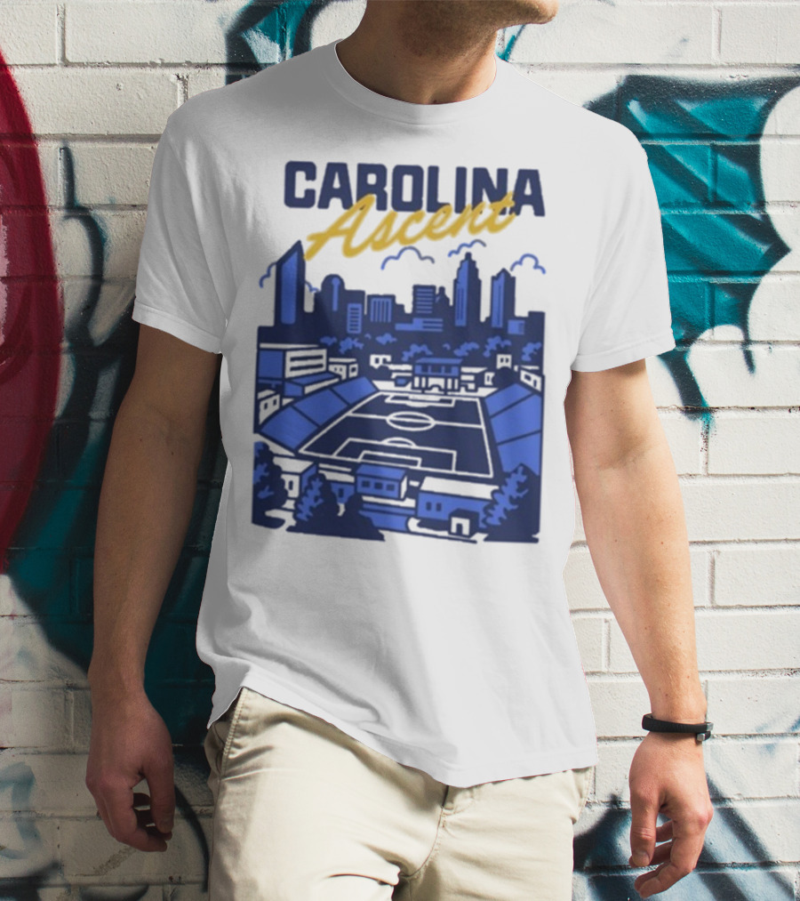 Carolina Ascent Skyline Stadium View T-Shirt