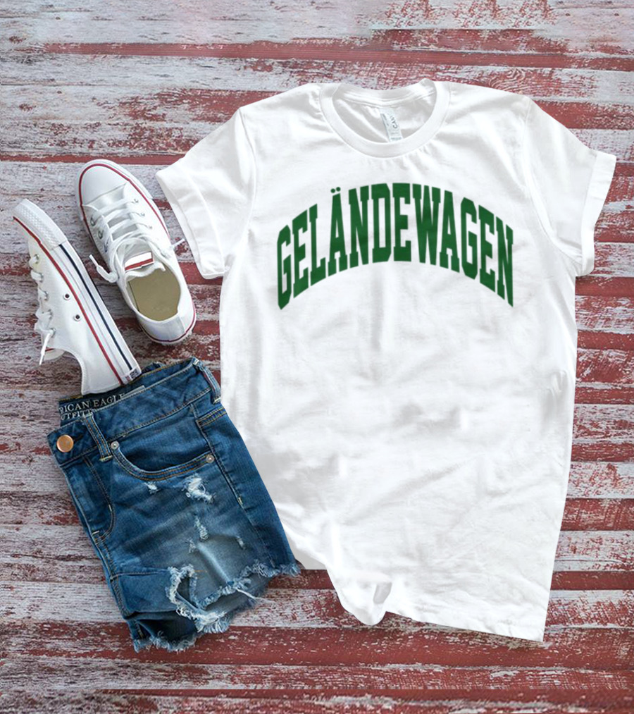 Period Correct Gelandewagen Green Arch T-Shirt