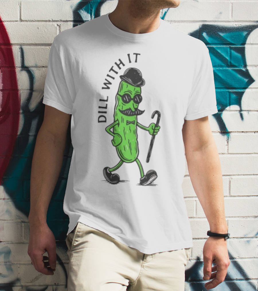 Dill With It Pickle Gentleman's Swagger T-Shirt