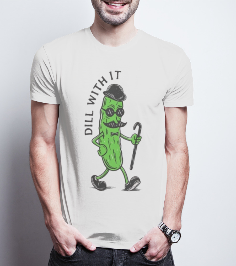 Dill With It Pickle Gentleman's Swagger T-Shirt