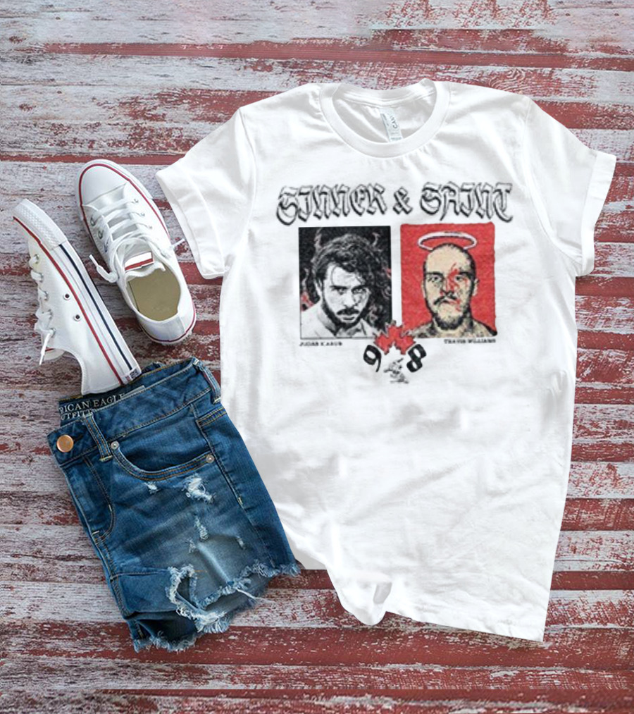 Sinner Saint Judas Icarus Travis Williams Canadian Wrestling Portraits T-Shirt