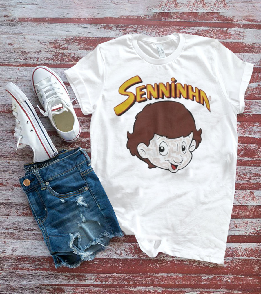 Senninha Ayrton Senna Character Merchandising T-Shirt