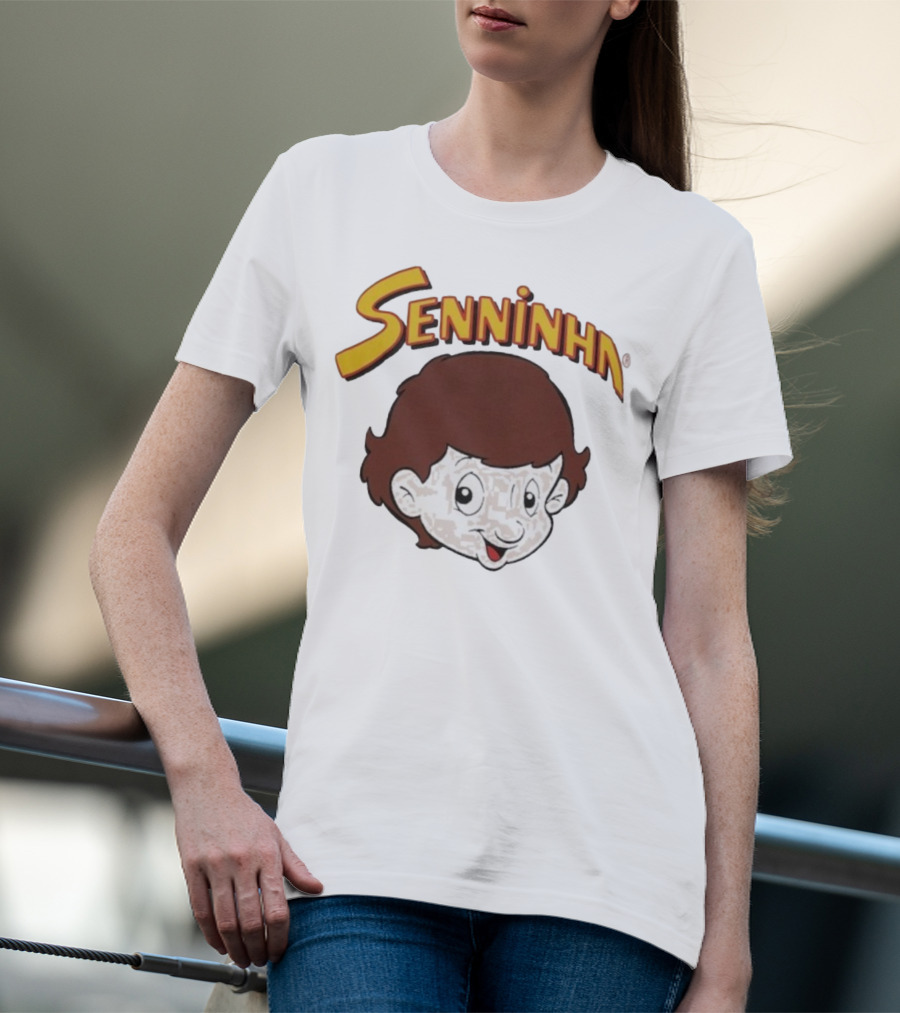 Senninha Ayrton Senna Character Merchandising T-Shirt