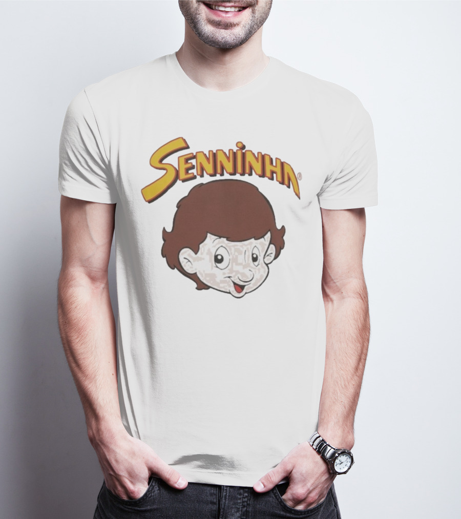 Senninha Ayrton Senna Character Merchandising T-Shirt
