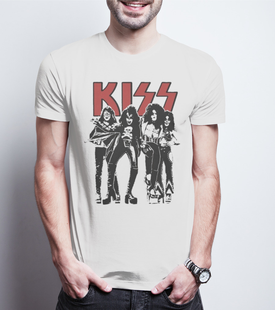Kiss Band You Wanted The Best 1973-2023 Anniversary Classic Members T-Shirt