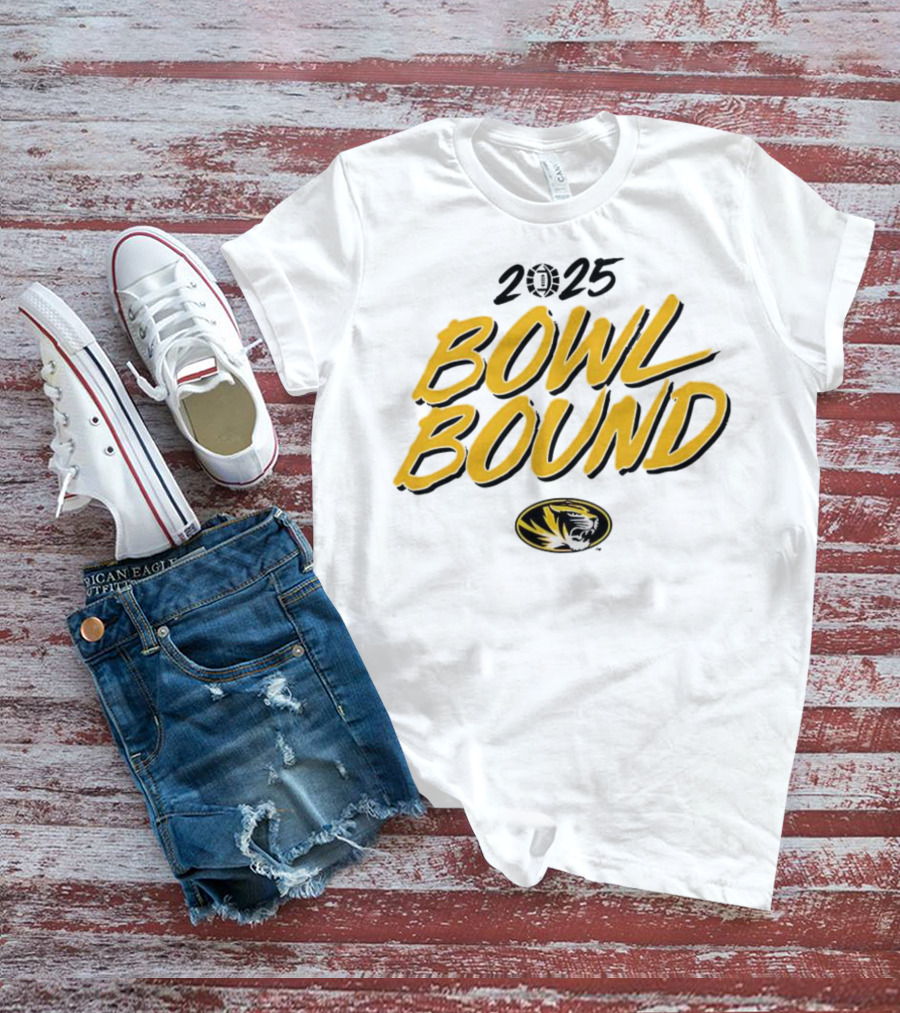 Missouri Tigers 2025 Bowl Bound T-Shirt