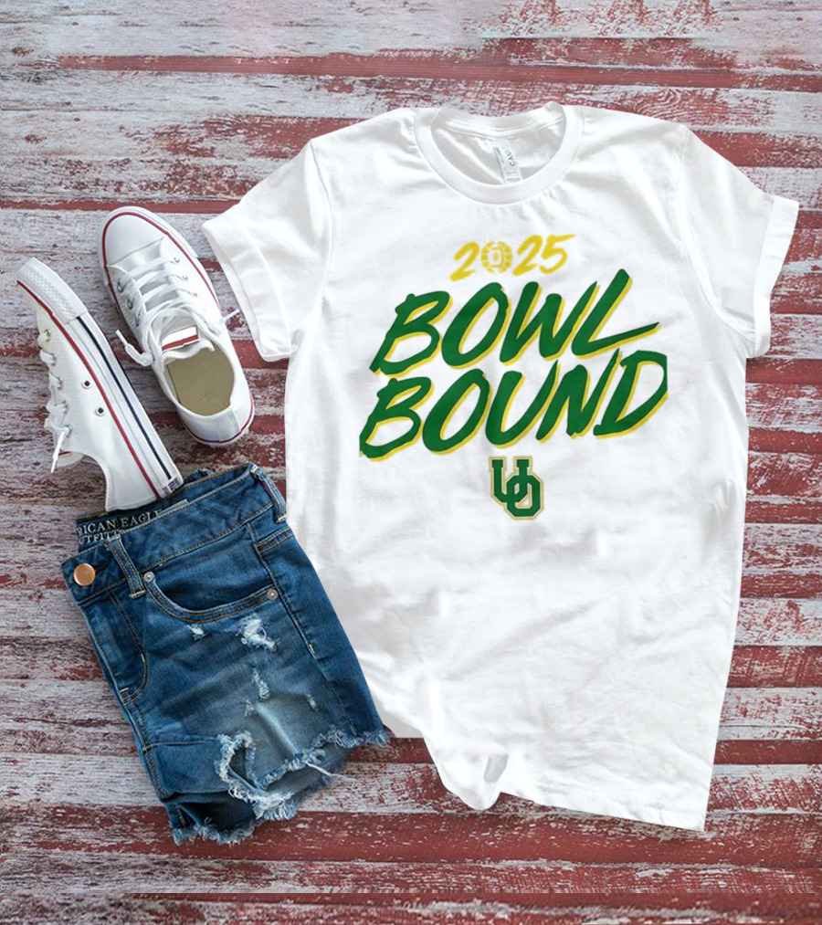 2025 Bowl Bound Oregon Ducks UO T-Shirt