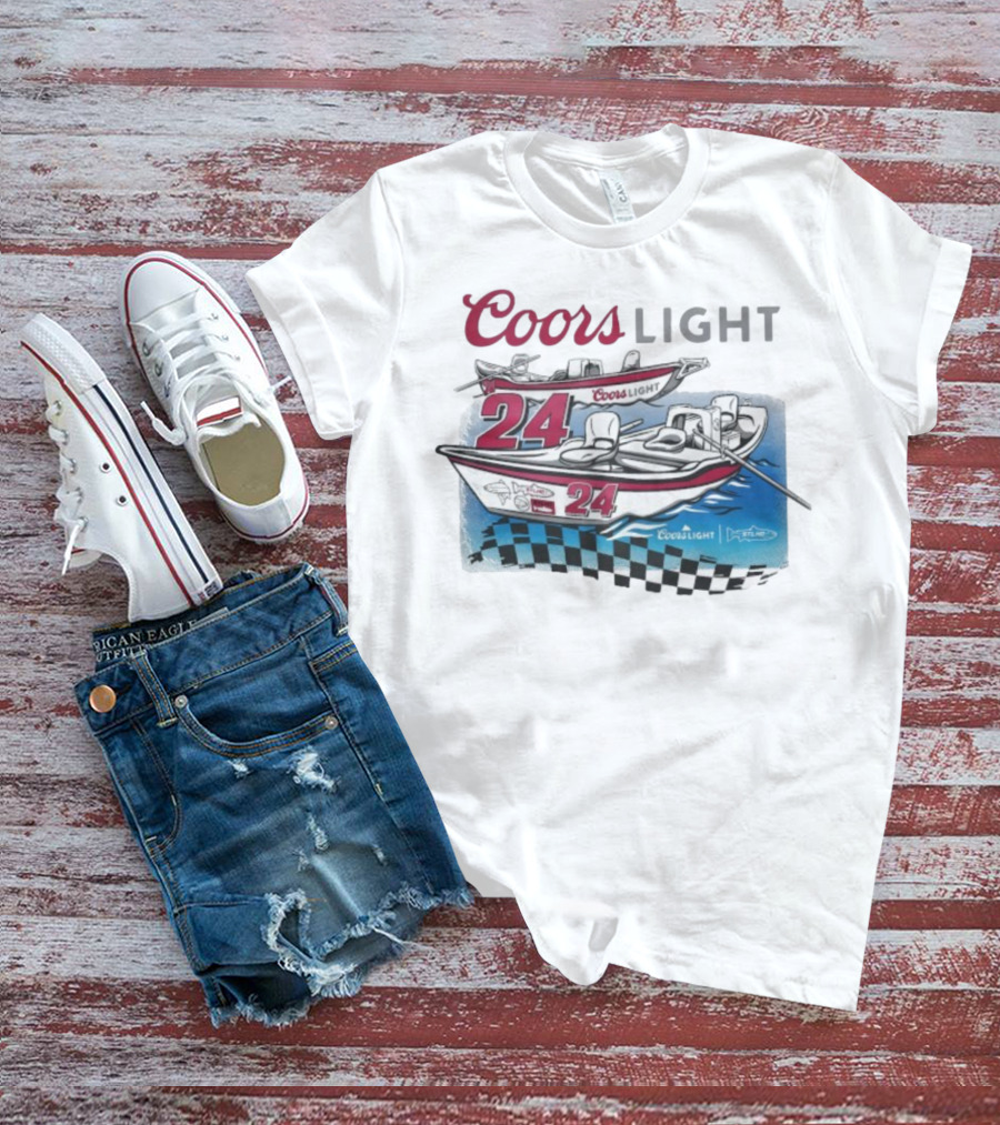 Coors Light STLHD 24 Racing Boat Collaboration T-Shirt