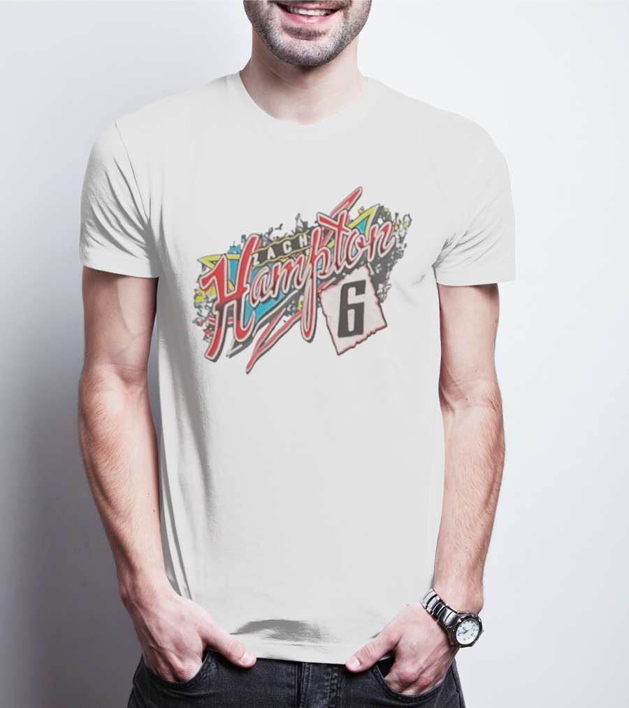 Zach Hampton 6 Vibrant Indiana Style Retro Graffiti T-Shirt