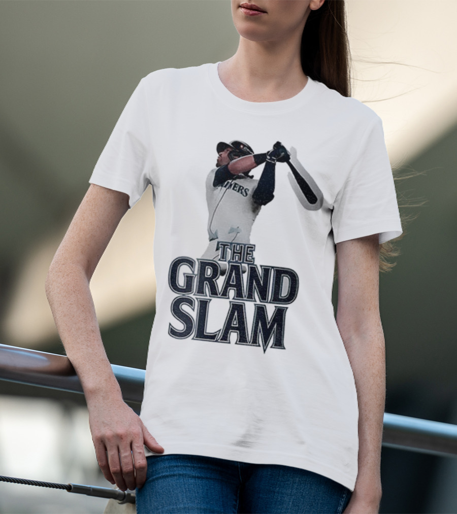 Eugenio Suárez Seattle Mariners The Grand Slam MLB Baseball T-Shirt