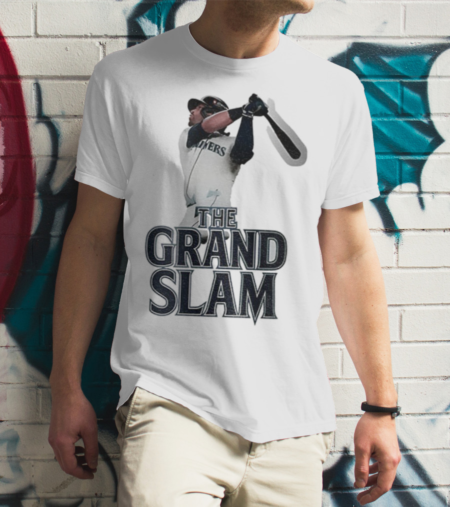 Eugenio Suárez Seattle Mariners The Grand Slam MLB Baseball T-Shirt