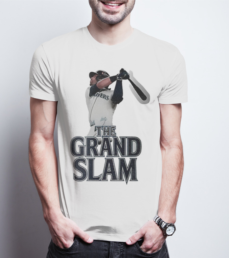 Eugenio Suárez Seattle Mariners The Grand Slam MLB Baseball T-Shirt