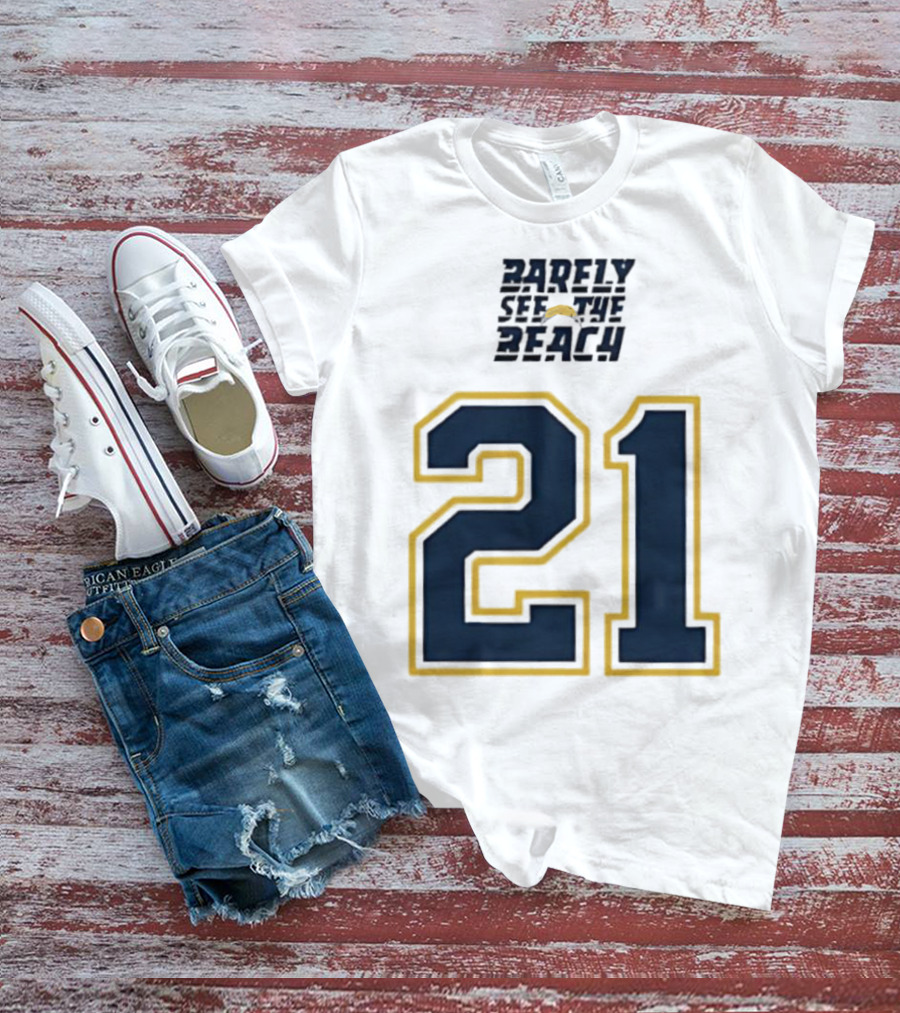 LaDainian Tomlinson San Diego Chargers 21 Barely See The Beach T-Shirt